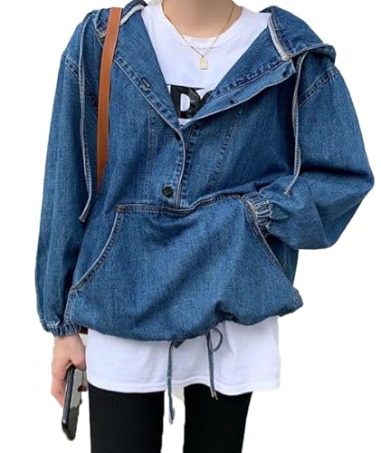 SeaRoomlynn★DENIM HOODIEジャケット Amazon.com: Sexyshine Women's Hooded Denim Sweatshirt Button