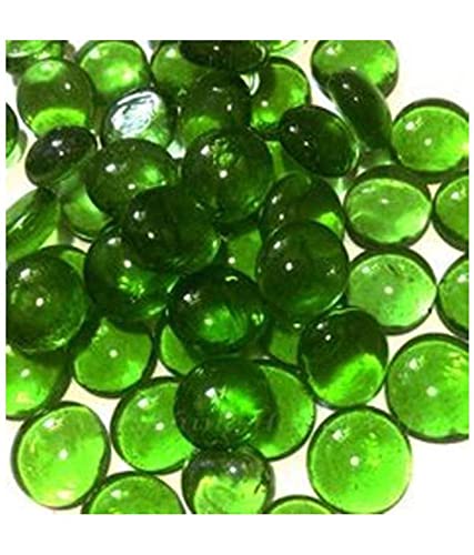 VANNEF Stone Glossy Finish Decorative Shiny Glass Pebbles for Aquarium Vase Filler Home Garden & Outdoor Decoration (Natural_Green_450gm) (B09BM48PW5) Amazon Price History, Amazon Price Tracker