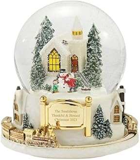 Things remembered christmas snow globe Clearance