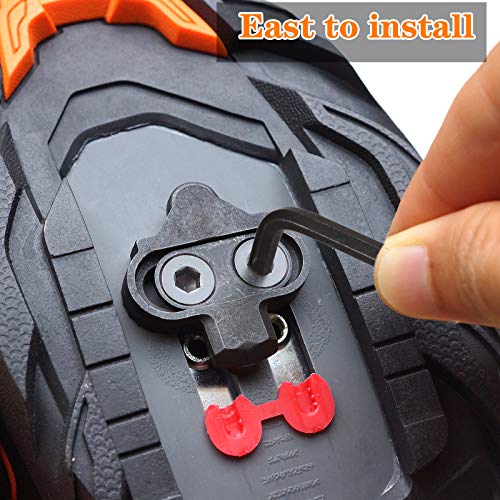 image for Hotop Bike Cleats Compatible with Shimano MTB SPD Pedals (SH51) for Me
