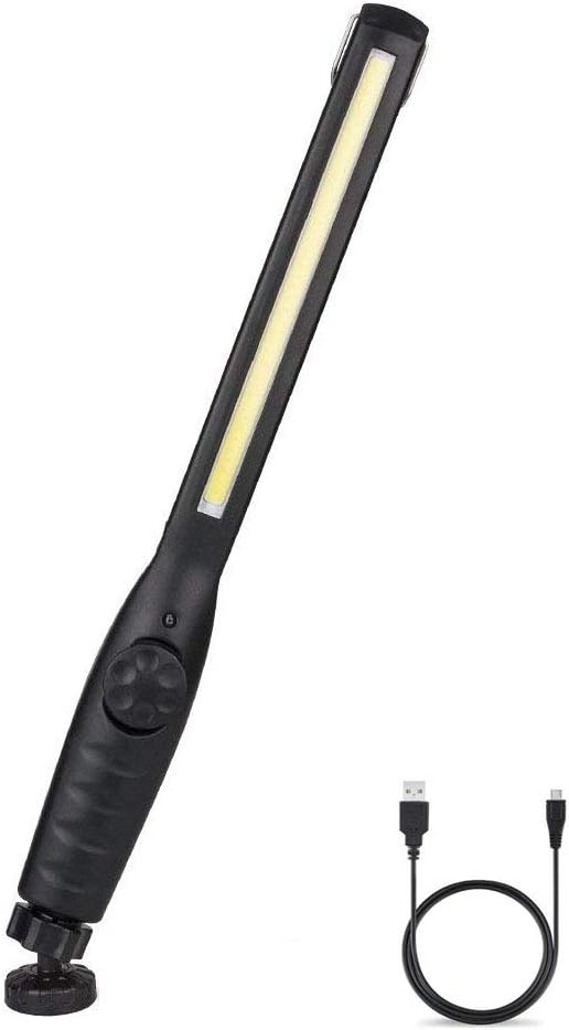 LUXNOVAQ 30W USB Rechargeable UV Light, 365n UV Flashlight, High Power Black Light Flashlight