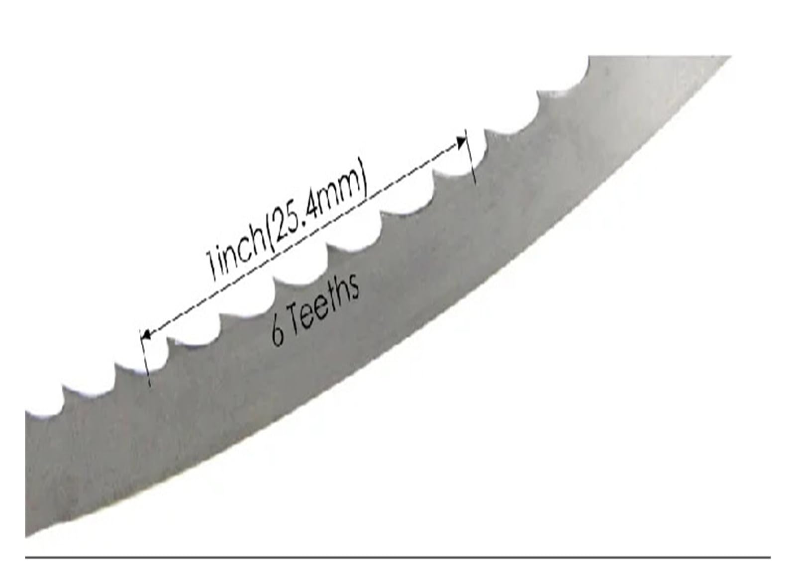 2 Szt. 1826X6,35X0,35mm 6T 10T 14T Brzeszczot Do Pił Taśmowych Narzędzia Tnące Obróbki Drewna(6TPI)