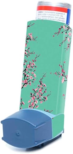 MightySkins Skin for Ventolin HFA - Inhalador de asma - Árbol de cerezo  Funda protectora de vinilo duradera y única  Fácil de aplicar, quitar y