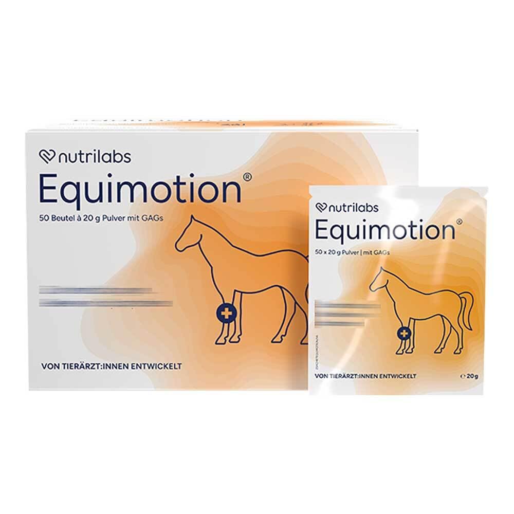 NutriLabs Equimotion® Poudre articulaire pour Chevaux 1 kg – avec Melon amer, églantier, artichaut, etc. – Poudre de glucosamine – Complément Alimentaire pour Chevaux – Nourriture pour Les