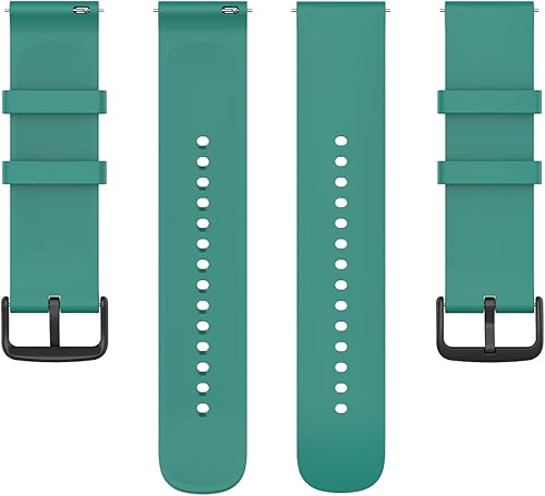 Miniatura 7 de E ECSEM Correas compatibles con Michael Kors Gen 6 - Correa de reloj con pantalla táctil, banda de goma suave, ajuste rápido, para Michael Kors Gen