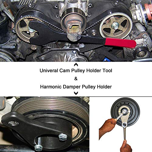 Universal Cam Pulley Holder Tool & Crankshaft Damper