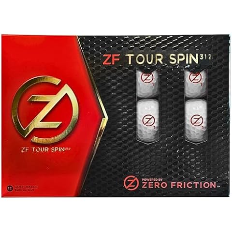 Zero Friction Tour Spin Golf Balls - 12 Pack Cover
