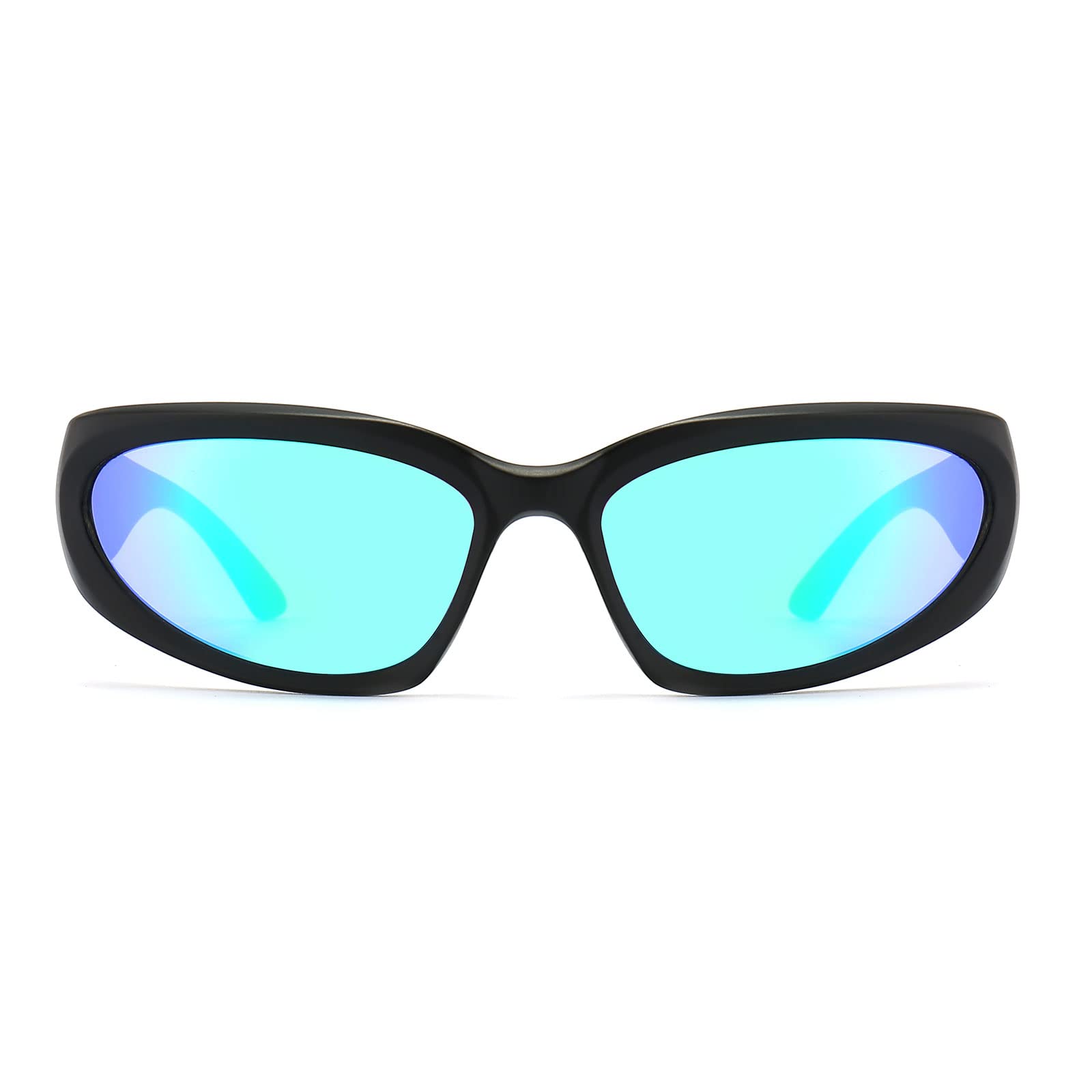 Long Keeper Polarised Wrap Around Sunglasses for Women Men Y2K Trendy Sunglasses Fashion Sun Glasses UV Protection for Driving Sport Fishing - Image 2