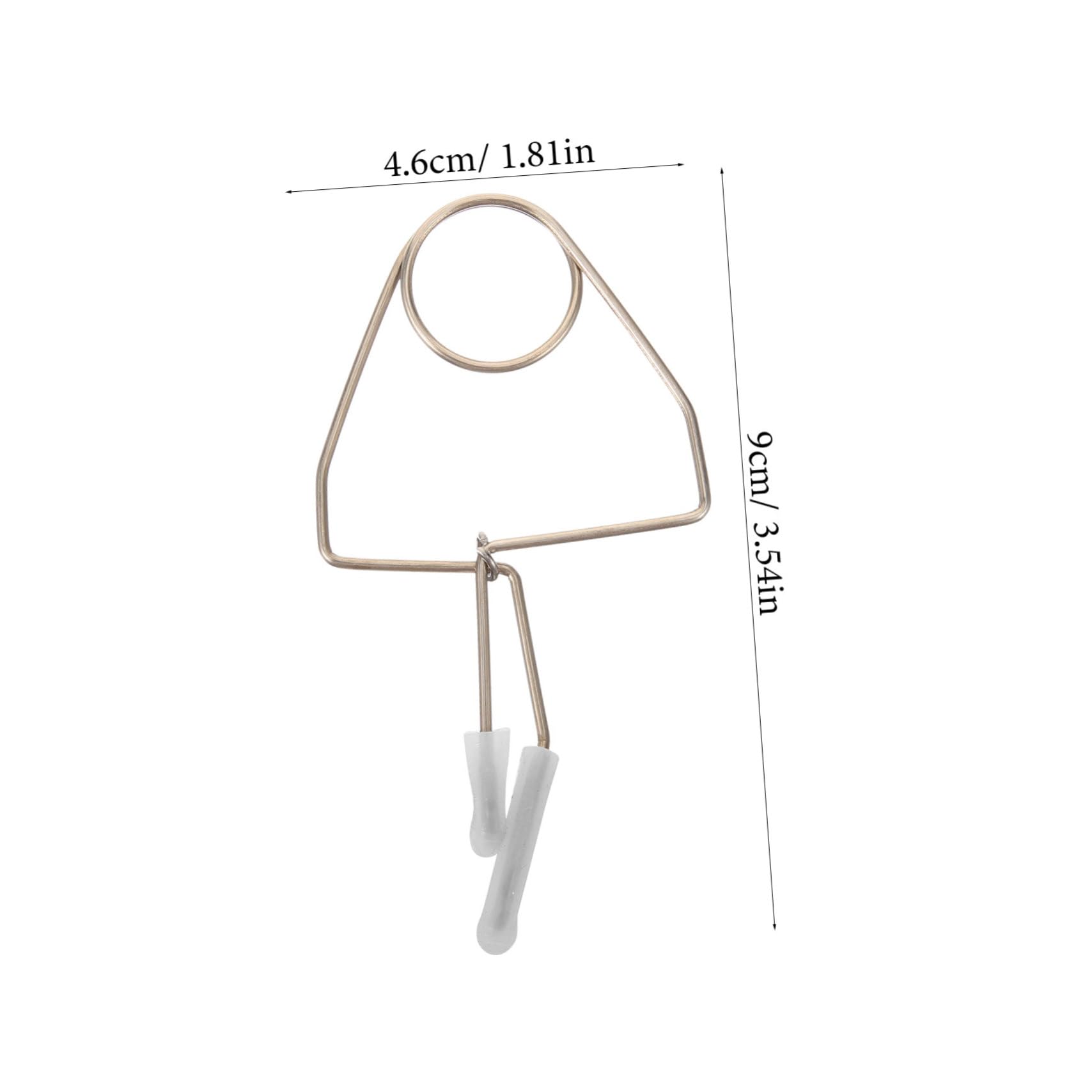 HANABASS Flute Repair Clip Tool Durable Stainless Steel Wind Instrument Indentation Repairing Accessory for Quick and Efficient Flute Maintenance and Sound Quality Enhancement