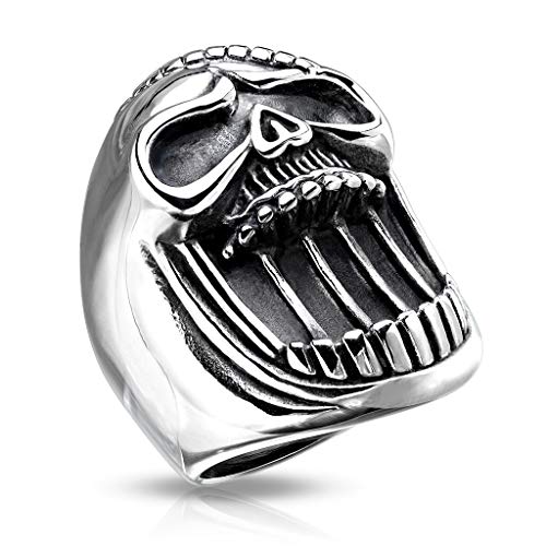 Autiga® Anello da uomo in acciaio inox