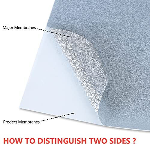 Image of guangyintong Glitter Silver Heat Transfer Vinyl HTV Rolls, 12 inch x 8ft Iron on Vinyl for T-Shirts, HTV Vinyl for All Cutter Machines Easy to Cut & Weed for Heat Vinyl Design