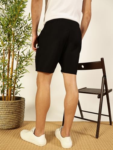 Image of Thomas Scott Men's | Solid | Chino Shorts | Regular Fit | 100% Cotton | Above Knee | Casual Short