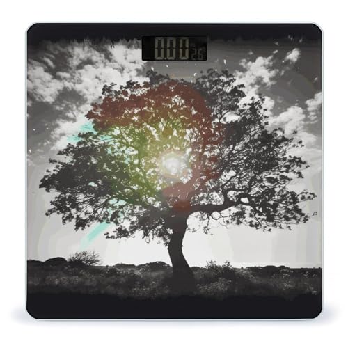 Báscula Digital de Baño con Pantalla LED Clara miniatura 1