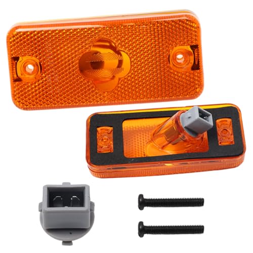 YananAC Réflecteurs Feux Position Latéraux Gauche Droit 71749250 pour Iveco Daily Citroën Relay Fiat Ducato Peugeot Boxer 2006 Phare Avant Conçu Côté...