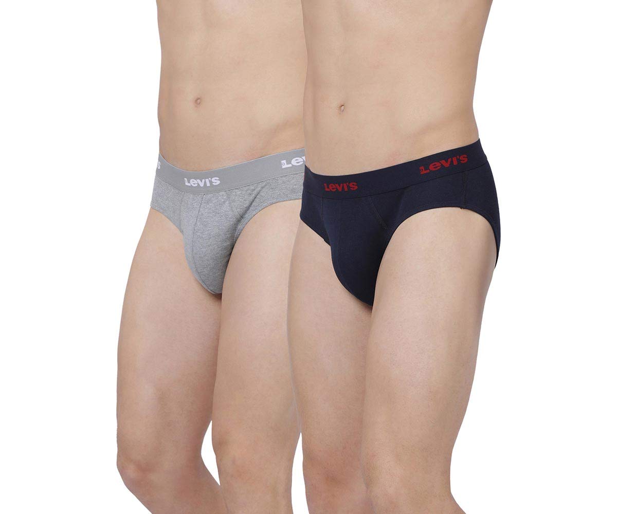 002 Classic Brief for Men | 100% Pure Cotton | Solid | Durable Comfort | Breathable Men's Underwear | Anti-roll Waistband | Extra Supportive Gusset | Dual Layer 3D Pouch | Pack of 2-image-23
