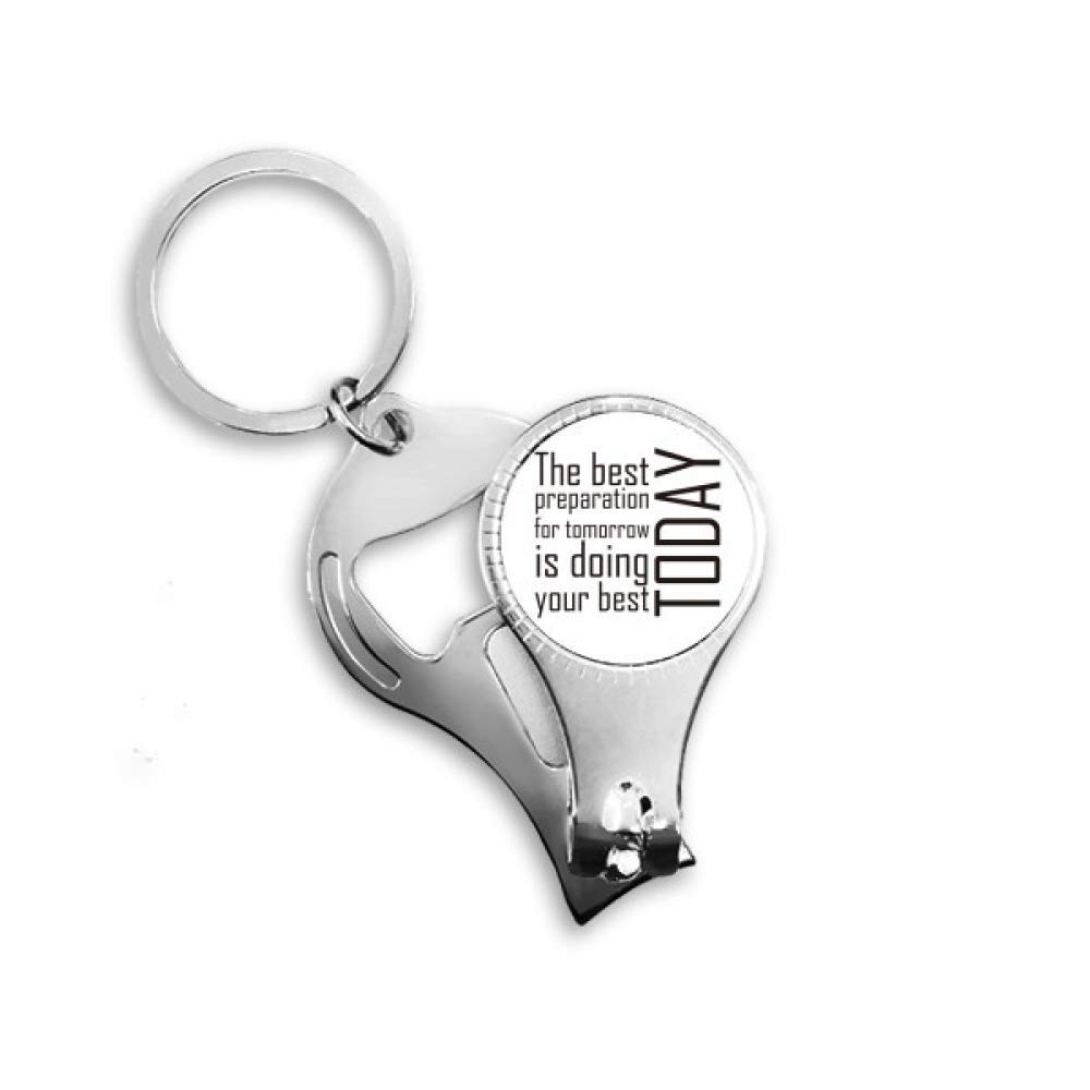Pince à ongles nomade avec porte-clés pour rester soigné au bureau