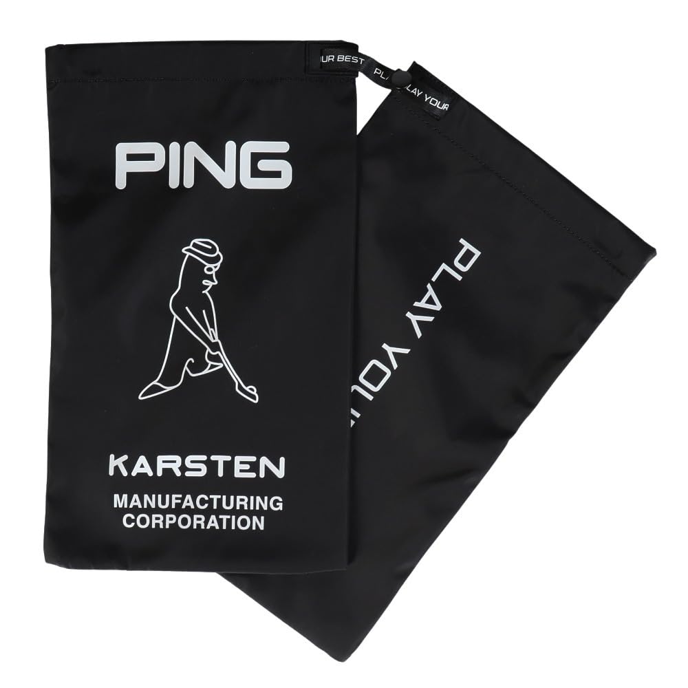 Amazon.co.jp: ピン PING シューズケース シューズケース ブラック