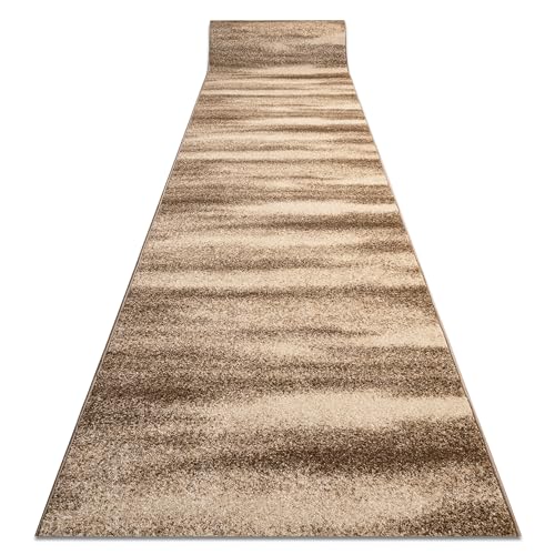 rugsx Tapis de Couloir KARMEL Sahara, Désert, Sable Noyer, Tapis d'entrée, Tapis de Cuisine,...
