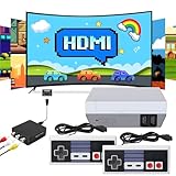 Retro Gaming Console, Classic Mini Retro Game Console with 620 Old Classic Games, AV/HDMI Output, Plug and Play
