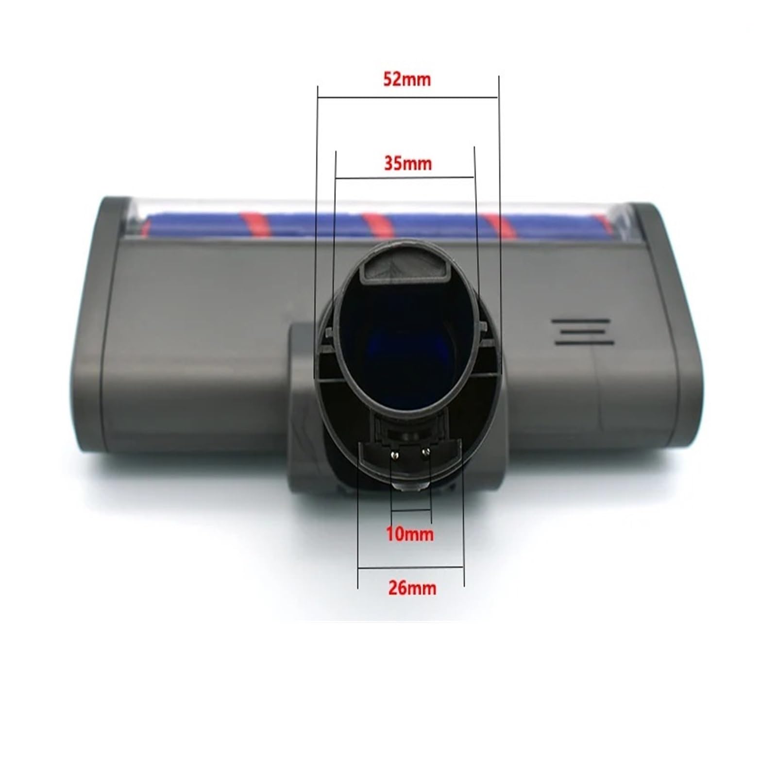 Herramienta Motorizada For Cabezal De Cepillo De Piso, Compatible Con Dyson, V7 V8 V10 V11, Repuesto De Cepillo De Piso Con Cabezal De Rodillo De Barredora Suave