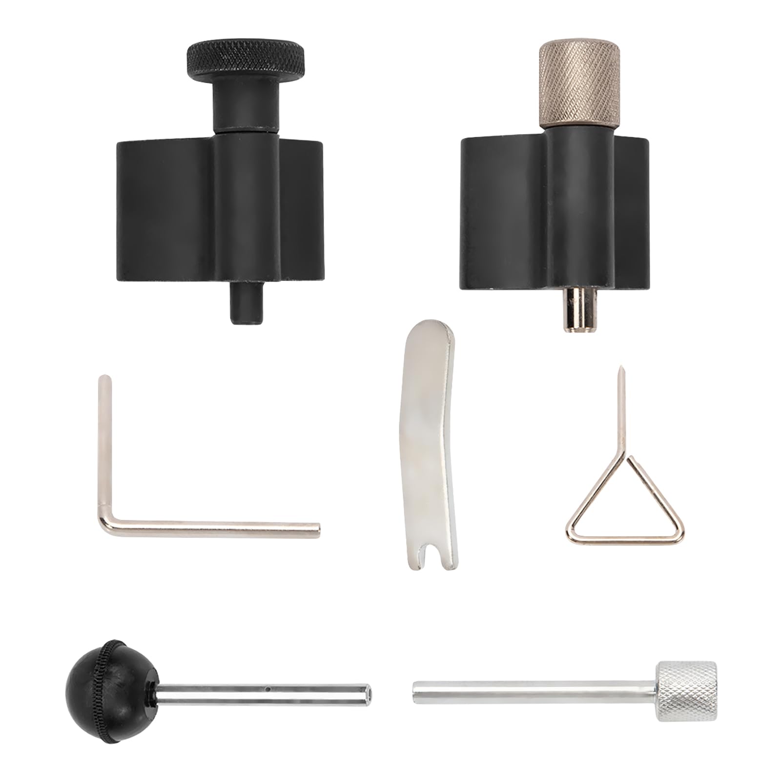 7 Pezzi Kit Messa in Fase per VAG 1.2, 1.4, 1.6, 1.9 et 2.0 SDI/TDI Moteurs per VW/Audi/Ford/Seat/Skoda Set Attrezzi per la Regolazione della Cinghia Dentata Strumento Bloccaggio