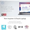 Dell 2021 Newest Inspiron 15 5000 Business Laptop, 15.6" FHD LED Touchscreen, AMD Ryzen 5 5500U, Wi-Fi 6, Webcam, Type-C, Backlit Keyboard, Fingerprint（16GB RAM | 512GB PCIe SSD