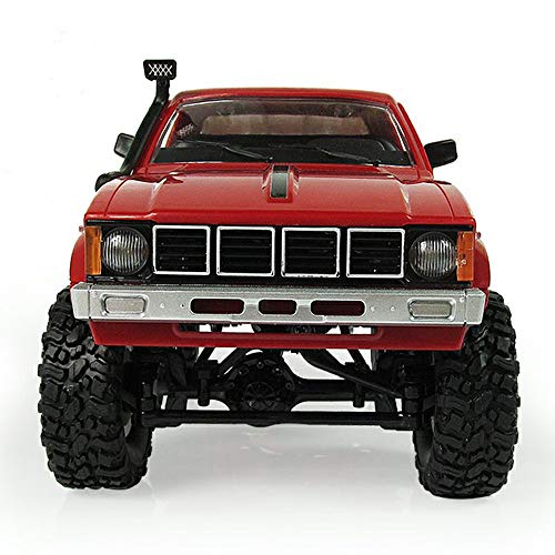 Littleice WPL WD RC Truck 1/16 2.4Ghz Remote Control Crawler Military Truck Assemble
