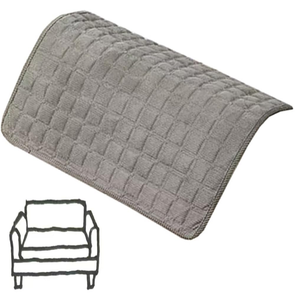 ILiemao Couch Cover, Sofa Covers Washable Slipcover Furniture Protector Non-Slip Recliner Chair Slipcovers Headrest/Backrest Cover, Seat Cover(Light Grey,60X60 cm/24X24 in)