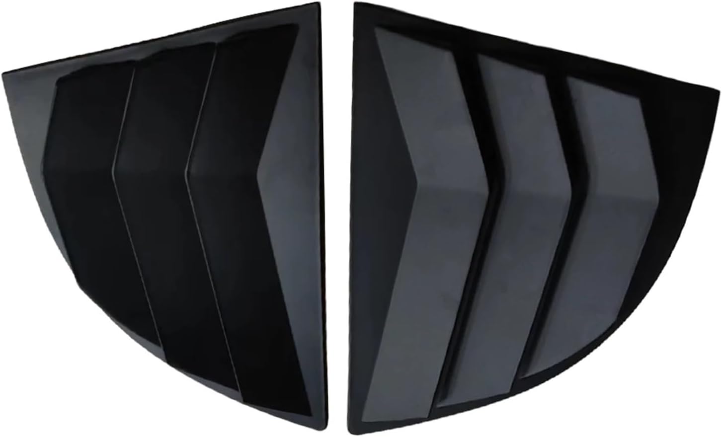 for Sedan 8th 2006-2010 Car Rear Louver Window Side Shutter
