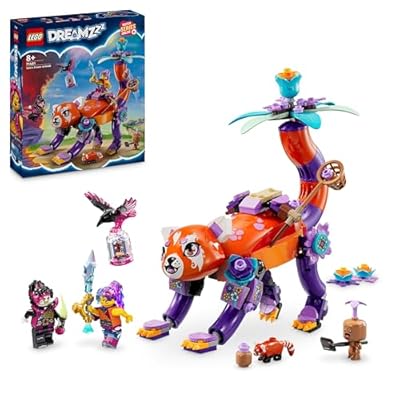 LEGO DREAMZzz 3-in-1 Izzies Traumtiere magisches Ei mit den Minifiguren Izzy und Dizzy und Tierfiguren Fantasy-Spielset Geschenk für Mädchen und Jungen ab 8 Jahren 71481