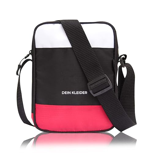 DEIN KLEIDER Polyester Sling Cross Body Travel Office Business Messenger one Side Shoulder Bag for Men and Women (Multicolor)