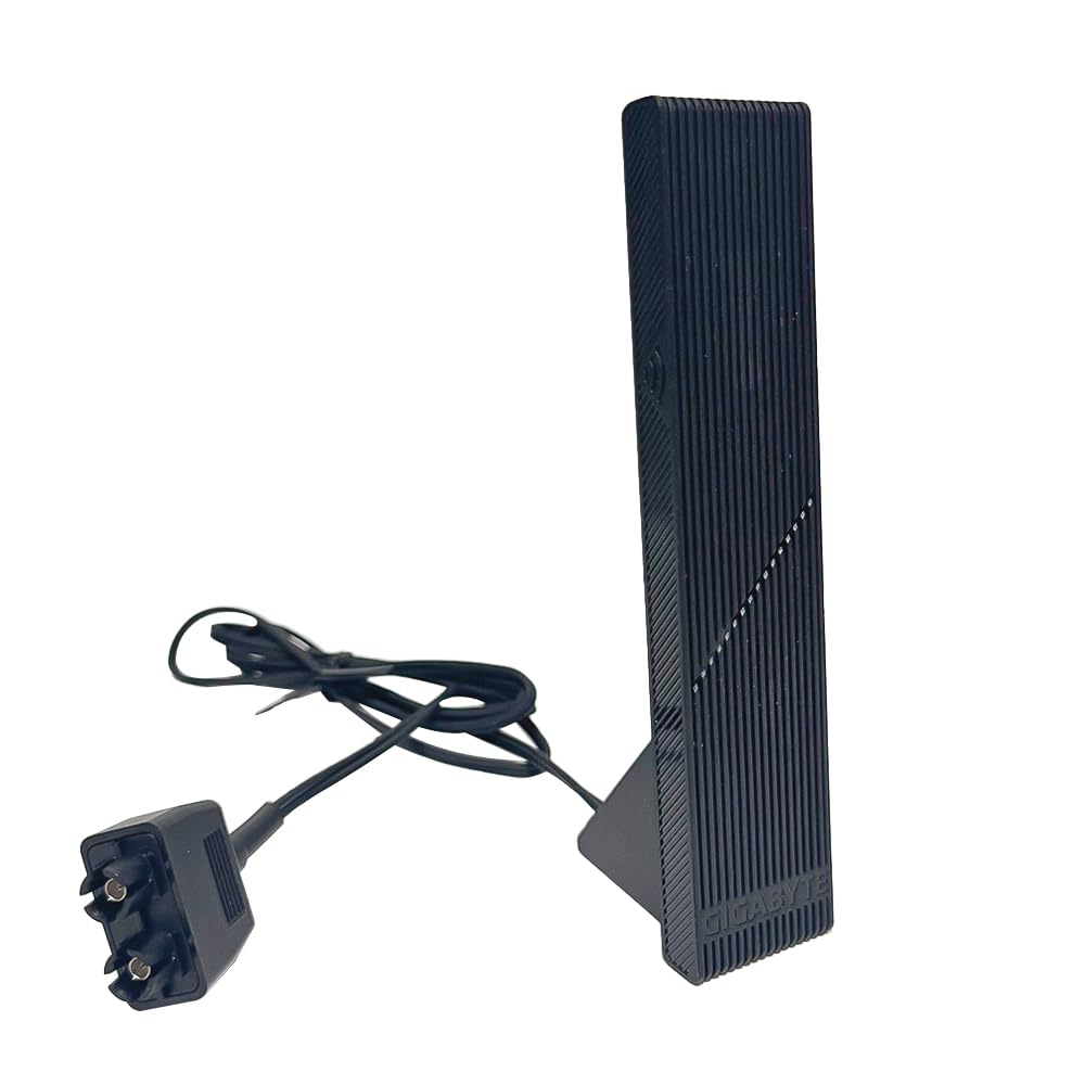 WiFi 7 Motherboard Magnetic Base Antenna with New Interface for PC Desktop Computer for GIGABYTE X870 Z890 B850 WiFi7 Motherboard Black