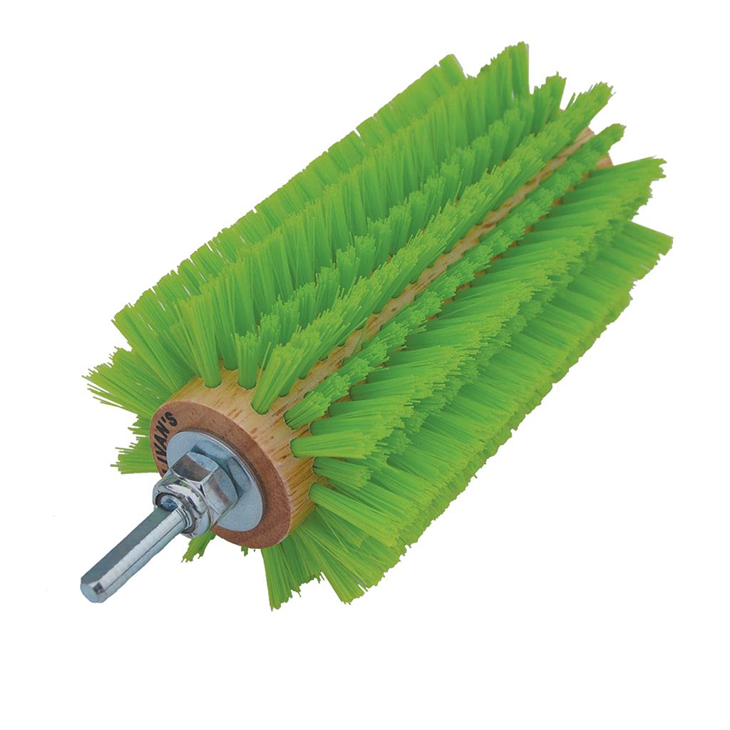 Sullivan Supply Staggered Bristle Roto Brush Green