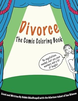 Paperback Divorce: The Comic Coloring Book