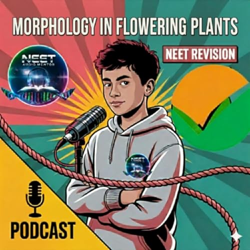 MORPHOLOGY IN FLOWER ING PLANTS in 13 Minutes | Quick Revision Podcast | Class 11 NEET