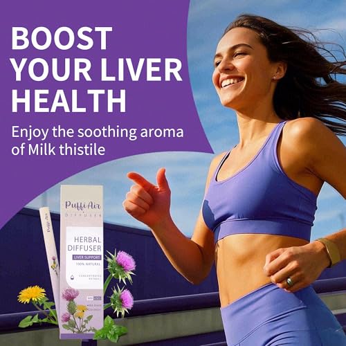 Image of Herbal Diffuser Duo, Liver Care and Sleep Diffuser Pens with Extract of Melatonin and Milk Thistle, 100% Natural Swap, Night Renewal Duo, 600 Uses Each