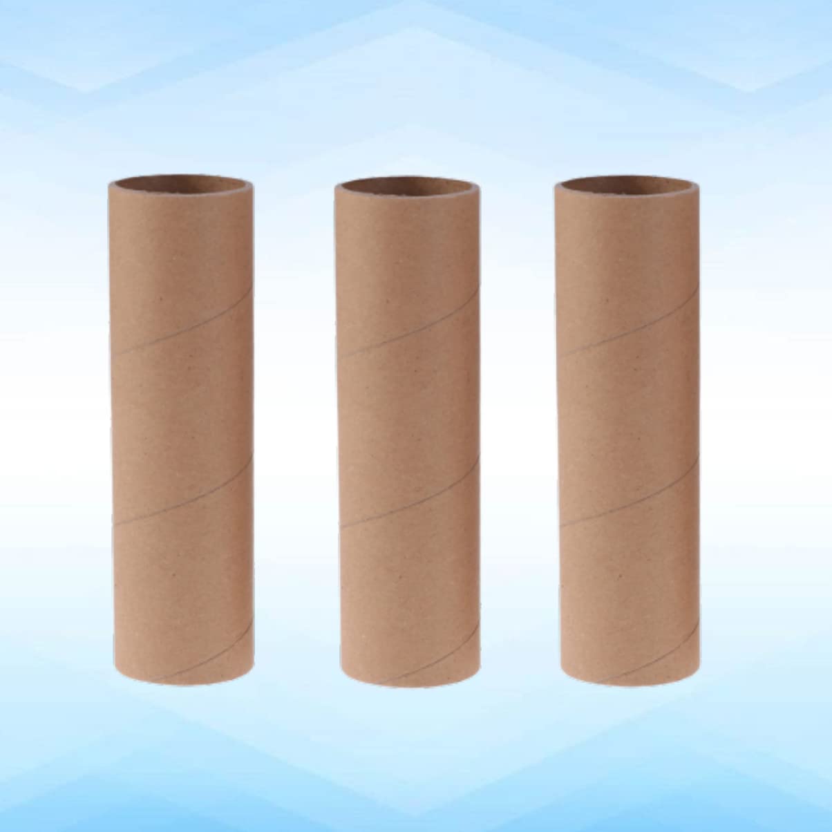EXCEART 30 Pièces Tubes d'Expédition en Carton Kraft Ronds pour Artisanat et Affiches