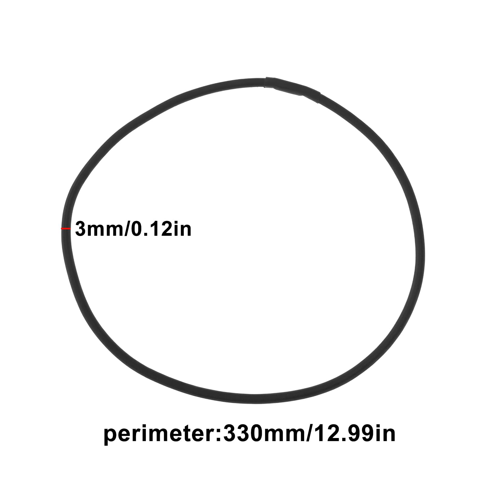 VGOL 8x Elastic Rubber Band Microphone Shock Mount Straps 330x3mm Compatible with Neumann U87 Ai TLM49 TLM67 - Image 4