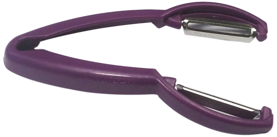 Fackelmann Vegetable Peeler 2 in 1 Aubergine / Black