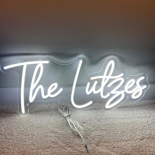 Custom LED Neon Signs for Home, Wedding, Birthday, and Gifts