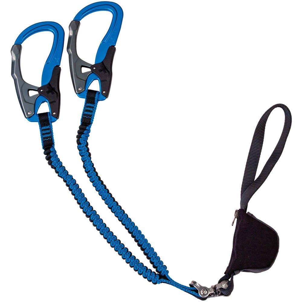 ROCK EMPIRE Unisex Siga Klettersteigset, aqua, OneSize