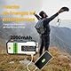 Notradio mit Kurbel NOAA, AM/FM/SW Dynamo mit LED-Taschenlampe, Powerbank 2000 mAh, USB-C, SOS-Alarm, wiederaufladbar, Solarladung, ideal für Stromausfälle und Überleben.