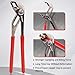 iCrimp Angle Head F1807 PEX Pipe Crimping Tool for Copper Rings - 1/2&3/4-inch Two Crimper Set with 9.5