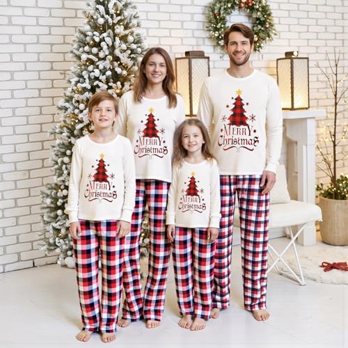 WephuPSho Christmas Family Matching Pajamas, Festive Xmas Jammies Sets for the Whole Family, Holiday Pjs Christmas2