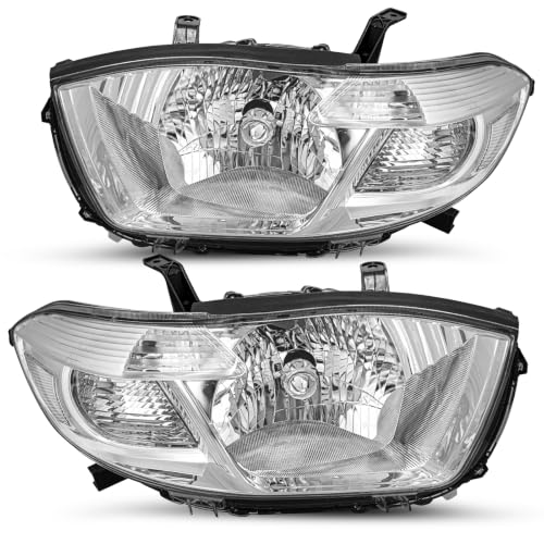 Image of JSBOYAT Headlight Assembly Fits for 2008 2009 2010 Toyota Highlander