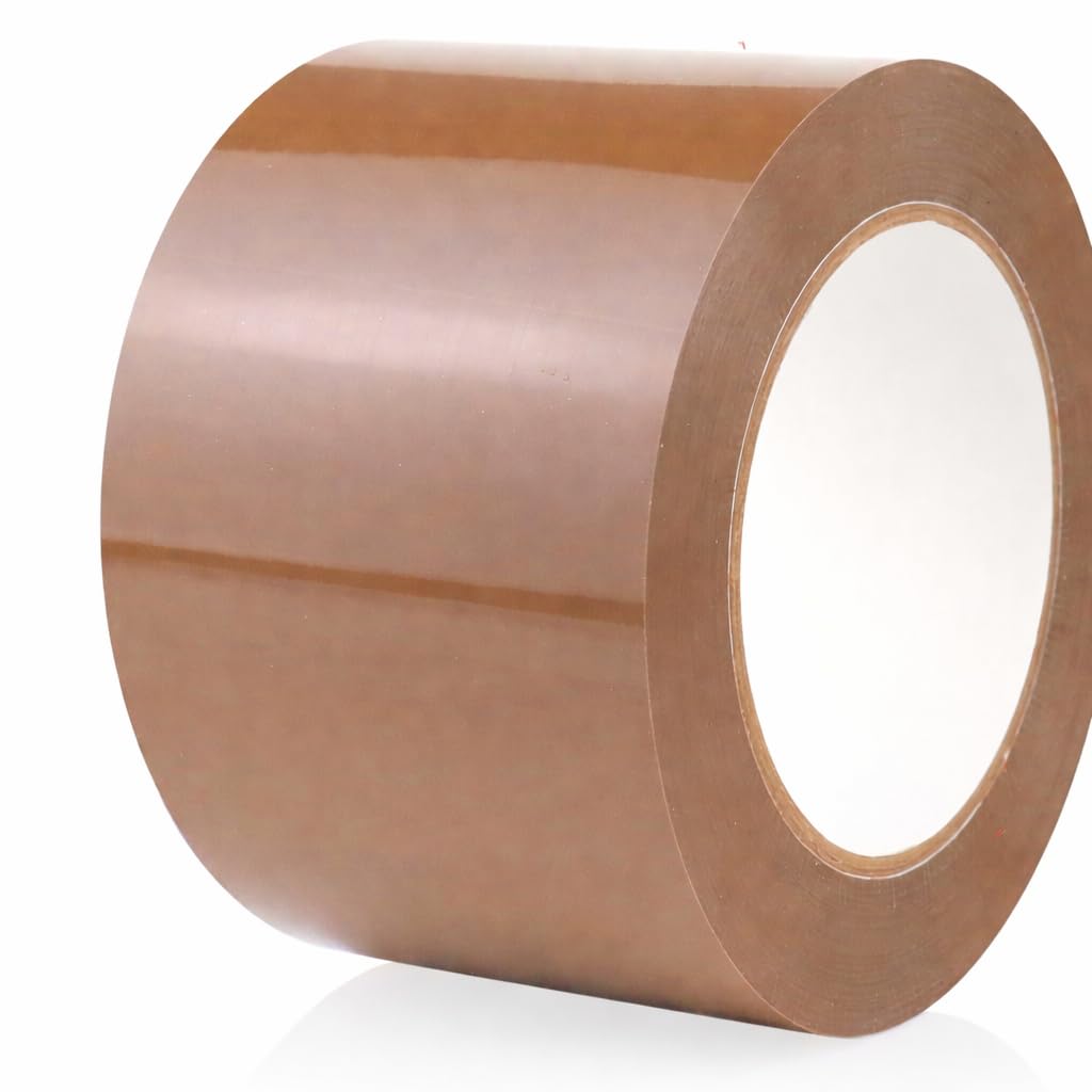 Heavy Duty Brown Packing Tape 72mm x 100m (3 Inch) Strong Adhesive Carton Sealing Tape for Shipping, Moving, Packaging & Storage-image-41