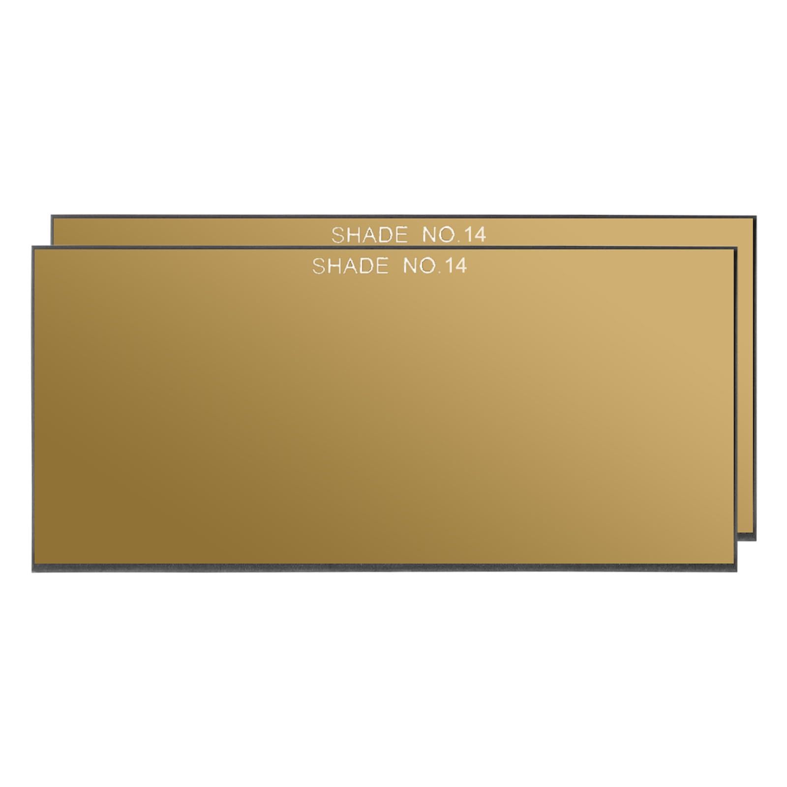 PATIKIL Gold Welding Glass Lens Shade 14