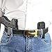Right Hand IWB Leather Holster + 2-Pack Magazine Holster, Fits: Taurus G2C G3C / G2S / TH9c TH40c Compact / PT111 Millennium G2 / 709 740 Slim - or Similar Sized Pistols