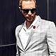 Warmhm Herren Handgefertigte Rose Blumen Boutonniere Krawattennadel Anstecknadel Für Festliche Anlässe Weinrot Elegantes Accessoire Für Hochzeit Business Und Feierlichkeiten