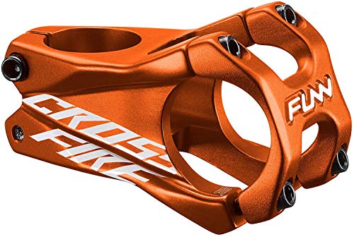 Funn(ファン) クロスファイア(Crossfire)ステム, クランプ直径:31.8mm、自転車、マウンテンバイク に適用、耐久、軽量 (長さ:50mm, オレンジ)